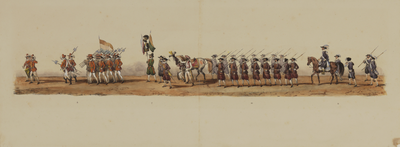 29047 Maskerade van de studenten van de Utrechtse hogeschool ter gelegenheid van het tweede eeuwfeest van de ...